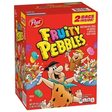 Fruity Pebbles Cereal 38 oz – Sweet & Crunchy Breakfast Cereal