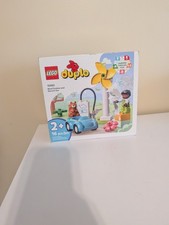 Lego 10985 Duplo Wind Turbine And Electric Car. New With Damaged Box
