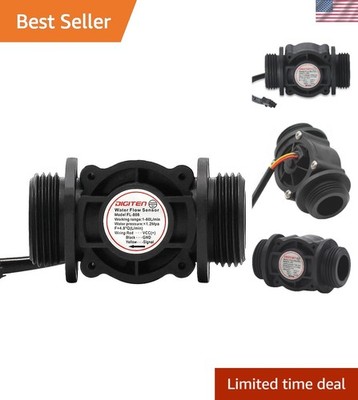G1'' Compression Flow Sensor - Reliable 1-60L/min Water Flow Monitoring