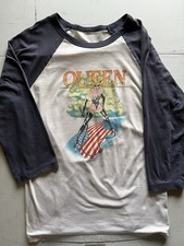 QUEEN 2014 Tour Mistress concert Shirt - BASEBALL TEE RARE OOP Men  s M Medium