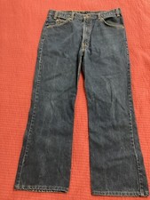 Vtg 90s Levi  s 517 Orange Tab USA Made Denim Jeans  36x30