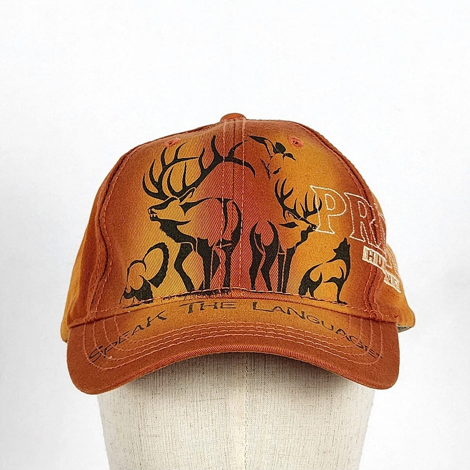 Sombrero naranja quemado correa ajustable Primos Hunting Speak The Language/This Aint Hollywood Foto 2 de 4