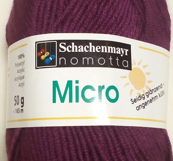 Schachenmayr Nomotta MICRO 158 yds / 145m / 50g Acryl - Bild 2 von 4