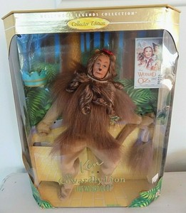 ken as cowardly lion barbie