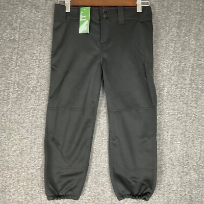 Willit Girls Softball Pants Kids Youth Baseball Pant Black Size L