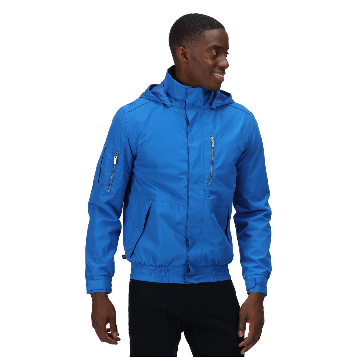 Fabric plain bomber jacket mens sale