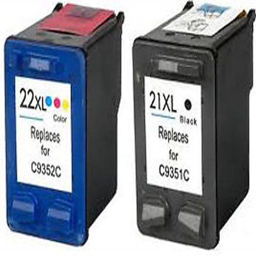 NonOEM Replaces For HP 21XL & 22XL Deskjet F2110 F2140 F2180 Ink