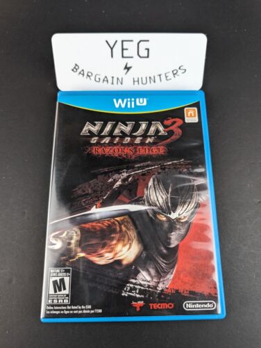 Ninja Gaiden 3: Razor's Edge (Nintendo Wii U, 2012) Complete Tested Canadian Sel - Picture 1 of 2