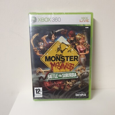 Monster Madness Battle For Suburbia XBOX 360 Videospiel Original UK Release