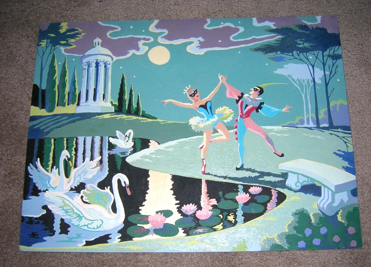 Paint By Number Vintage, Retro & Mid-Century Collectibles (1950s