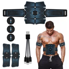 NEW ABS Toning Belt EMS Electric Muscle Toner Machine Fat Burner Belly Shaper