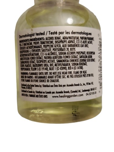 The Healing Garden Green Tea Therapy Vitalizing Rain Water Body Most 2 oz HTF - Picture 4 of 5
