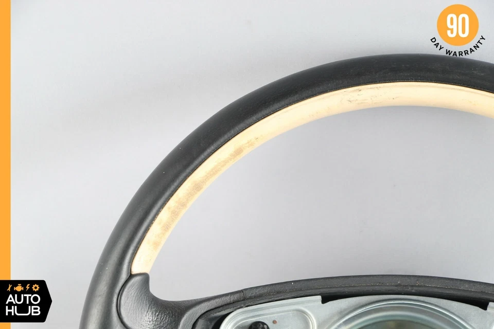 01-04 Volante de conductor Mercede R170 SLK230 SLK320 negro beige dos tonos OEM Foto 3 de 4