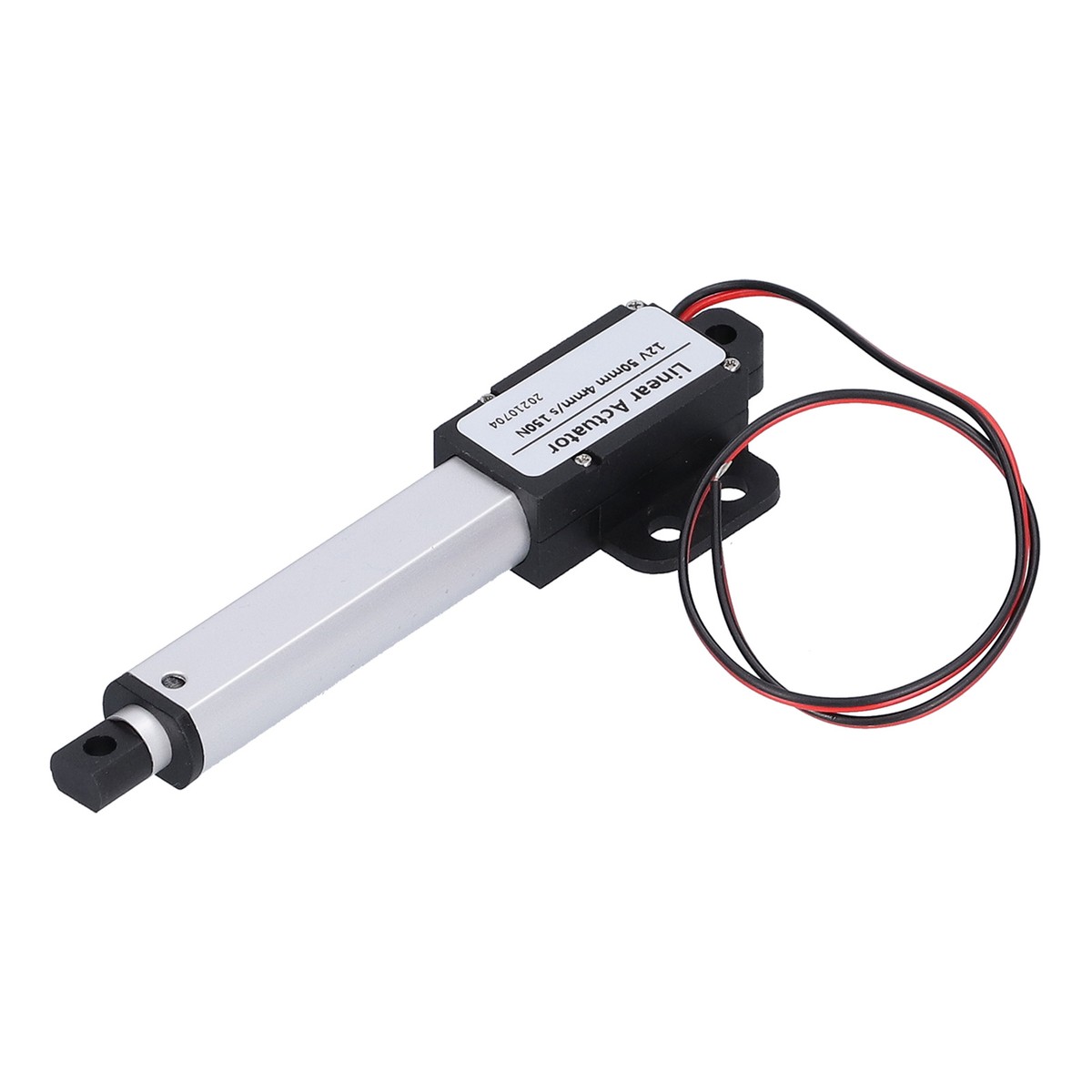 Attuatore Lineare 50Mm 12V Dc Finecorsa Interno A Basso