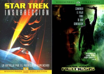 PELICULA DVD PACK STAR TREK 9+10 EDICIONES CLASICAS DESCATALOGADAS