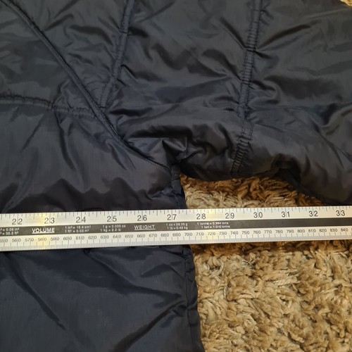 Vintage Umbro Jacket Mens 2XL XXL Blue Puffer Quilted Football Down Long Winter - Picture 6 of 11