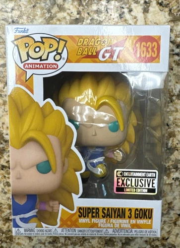 Dragon Ball GT Super Saiyan 3 Goku Funko Pop  #1633 Exclusive W/protector
