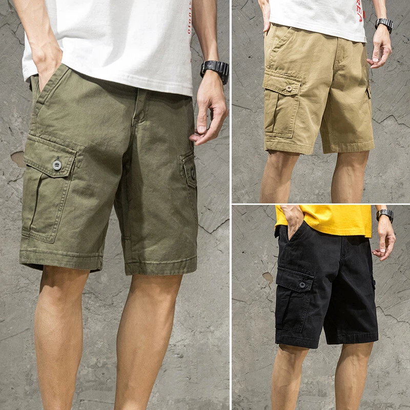 Mens summer cargo shorts sale