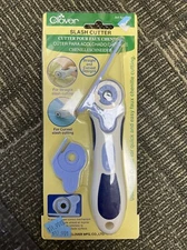 New CLOVER Straight Slash Cutter #499 SEWING QUILTING CRAFTING FABRIC SEAM TOOL