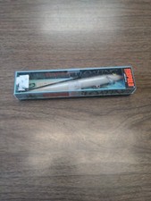 VINTAGE RAPALA F-18 S SILVER ORGINAL FLOATING FINLAND RARE NOS FISHING LURE **
