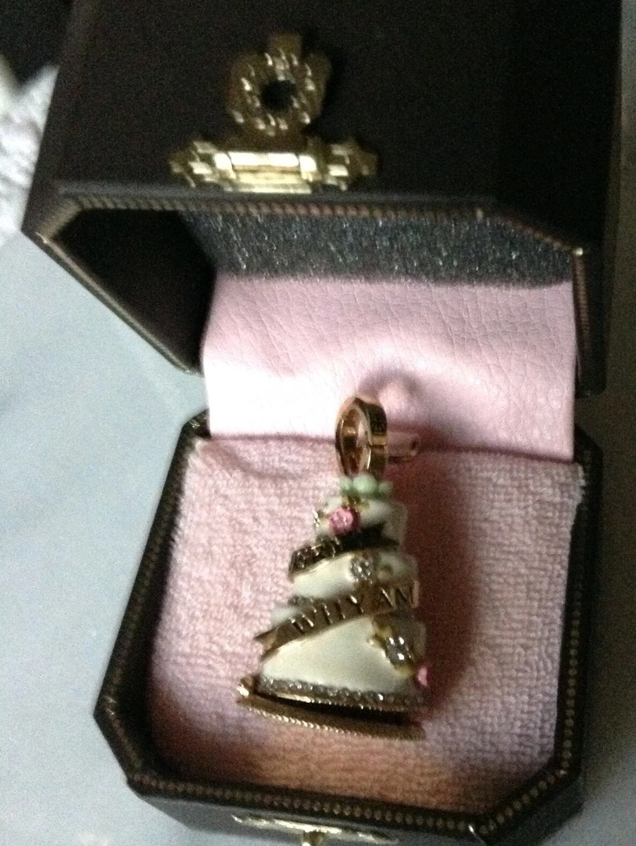 Juicy Couture Cake Charm, RARE, RETIRED 2005 Collectable, NIB!✨ | eBay