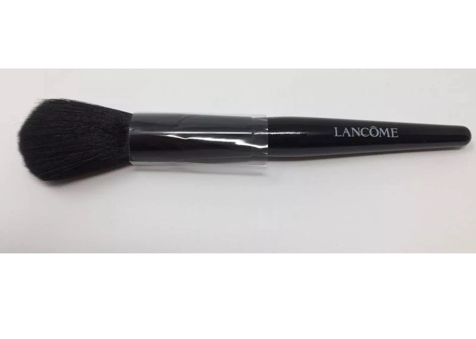 LANCOME Cepillo Licuadora Facial Iluminador de Mejillas Polvo 6.5 pulgadas Sellado Negro NUEVO Foto 2 de 4