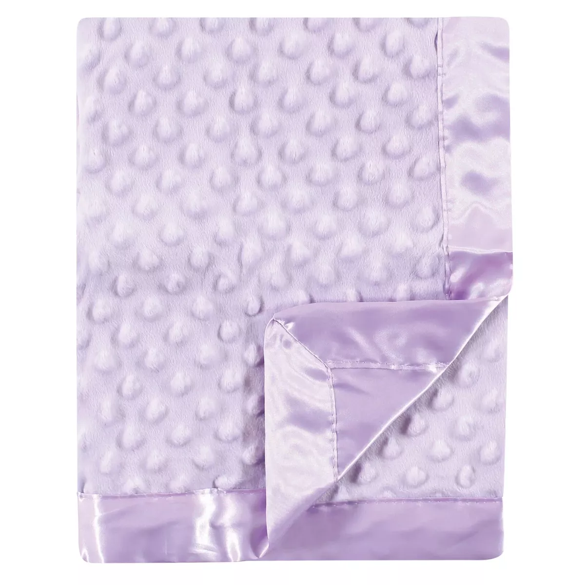 Minky top dot blanket