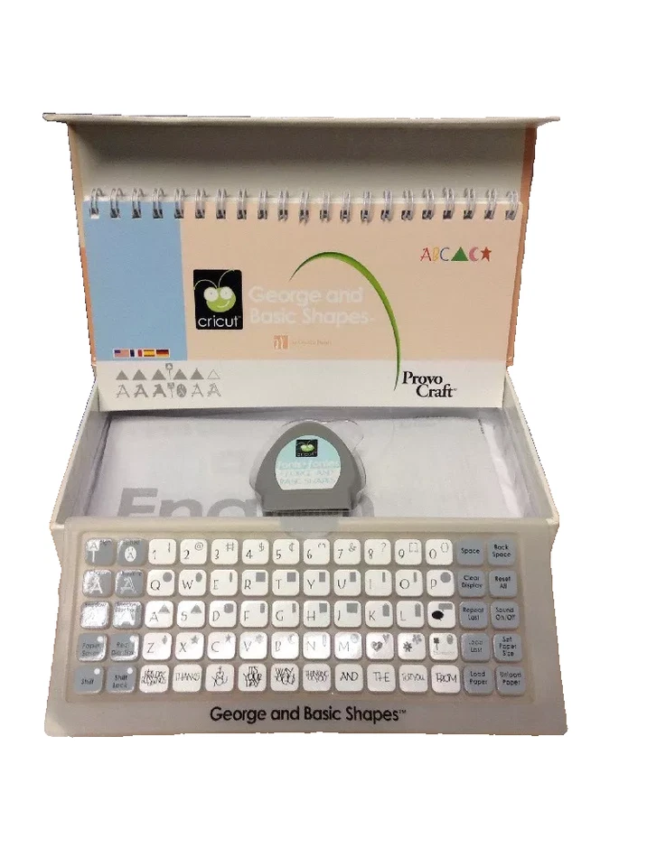 Cricut Cartridge - George and Basic Shapes- Gently Used - Complete! - Image 3 of 3