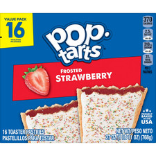 NEW POP TARTS TOASTER PASTRIES FROSTED STRAWB...