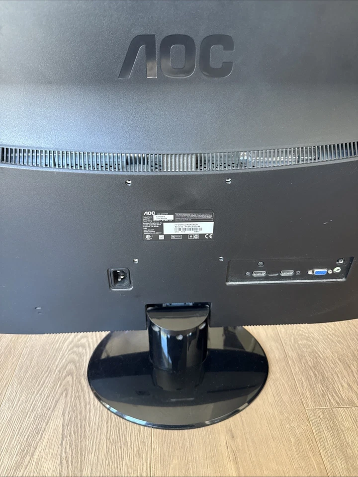 AOC E2752SHE 27" LED Monitor Widescreen 1080p HD HDMI DP VGA 16:9 2ms 270LM00004 - Image 3 of 3