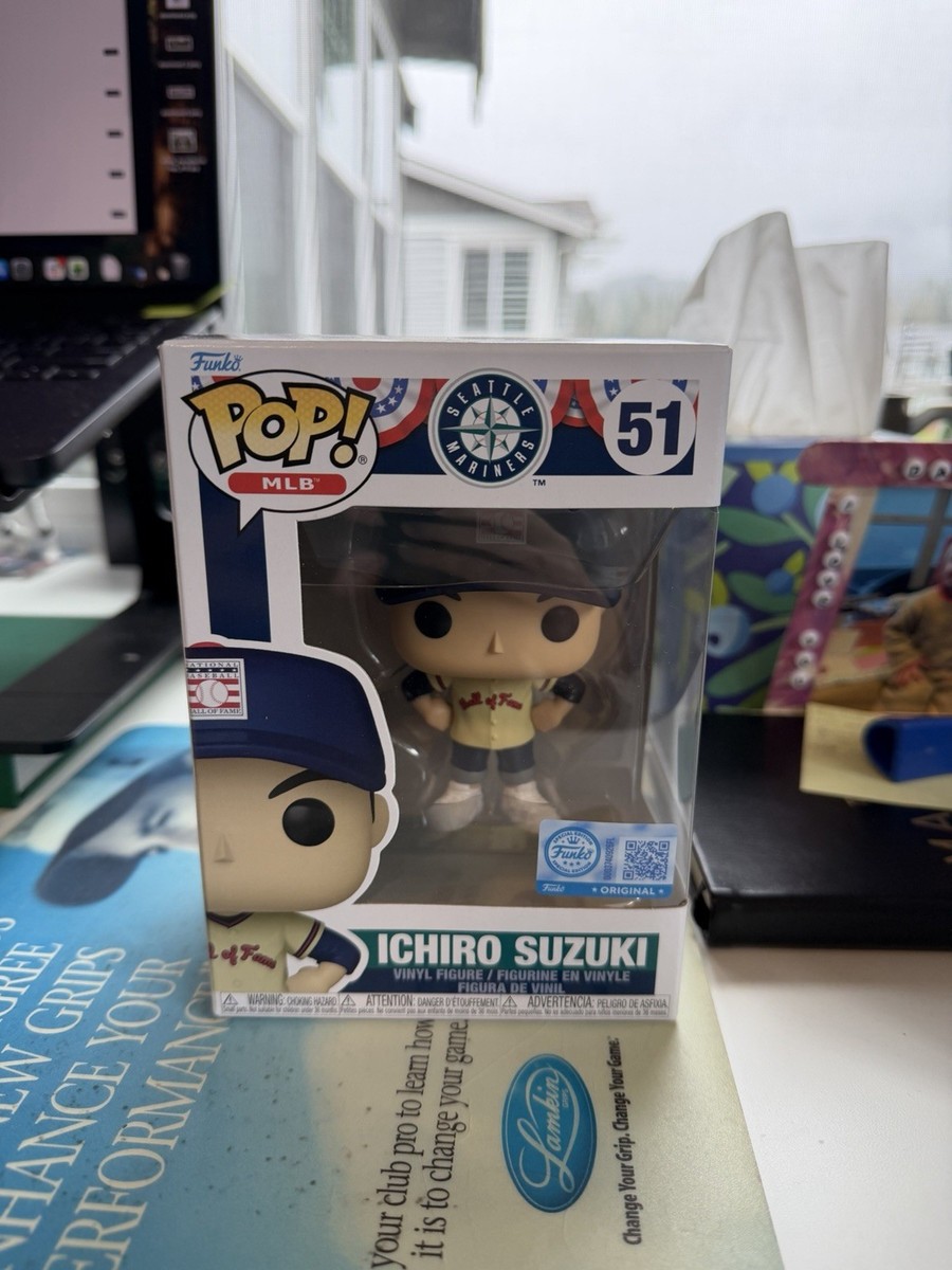 Funko Ichiro Suzuki フィギュア 51 Ichiro Suzuki Hall of Fame Funko Pop! #51 Seattle Mariners