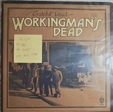 Grateful Dead Workingman’s Dead Vinyl Record VG/G+ WS 1869 1970
