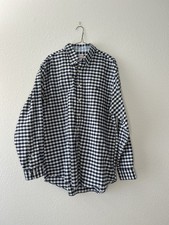 Brooks Brother  s Men  s Plaid Dress Shirt   Large