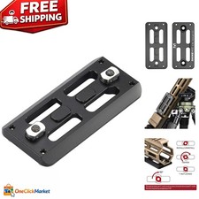 Versatile 2-Slot Arca Dovetail Adapter for M-LOK Systems Lightweight Design