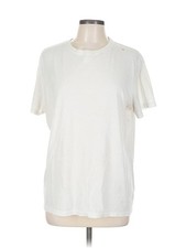Zoo York Women Ivory Short Sleeve T-Shirt L