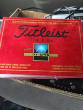 Golf Balls New Titleist DT Spin Golf Ball One Dozen 12 NEW