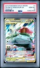 Celebi & Venusaur Gx 1/181 Team Up Pokemon PSA 10