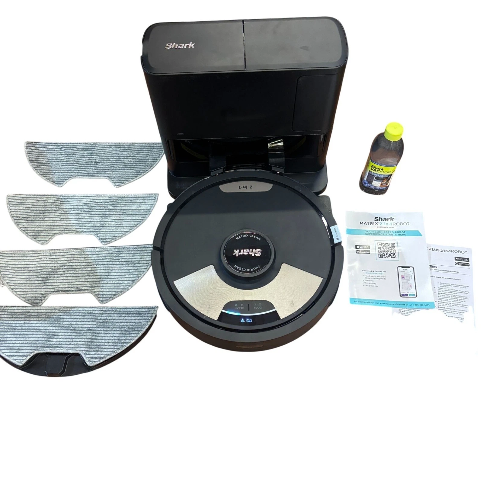Shark Matrix Plus Robot Vacuum and Mop with Self-Empty Base UR2650WS