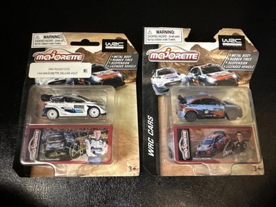 Majorette Diecast Cars - WRC Cars 2pcs, Unopened, One With Torn Packaging