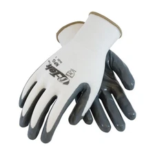 Protective Industrial Products G-Tek Gp White 13G Nylon Shell Gray Nitrile