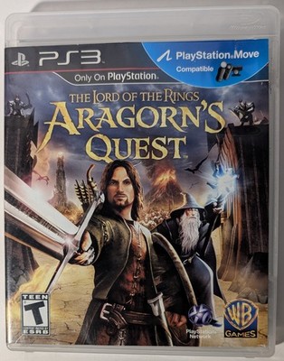 Lord of the Rings Aragorn's Quest Sony PlayStation 3 PS3 Cib Tested and Working