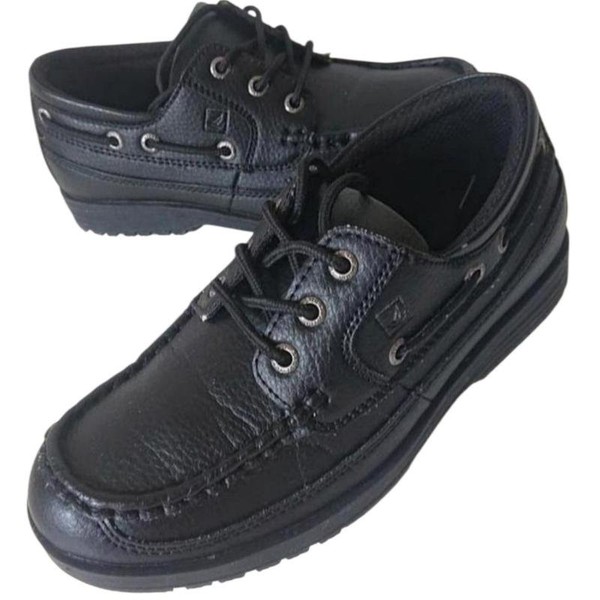 Women Sperry Loafers Black Synthetic 37
