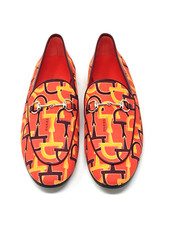 Gucci Jordaan Halbschuhe Schuhe Damen Orange ...