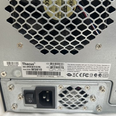 Thecus W5810 Pro NAS 5 Caddy's TURNS ON | eBay
