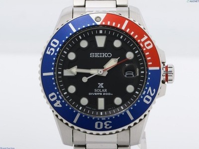 [Near MINT] Seiko Prospex V157-0DF0 Special Edition PADI Divers 200M Solar He...