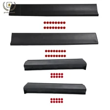 4pcs Fit Mazda CX-9 16-23 Pair Front Door Lower Molding LH & RH Set TK4851RA0B