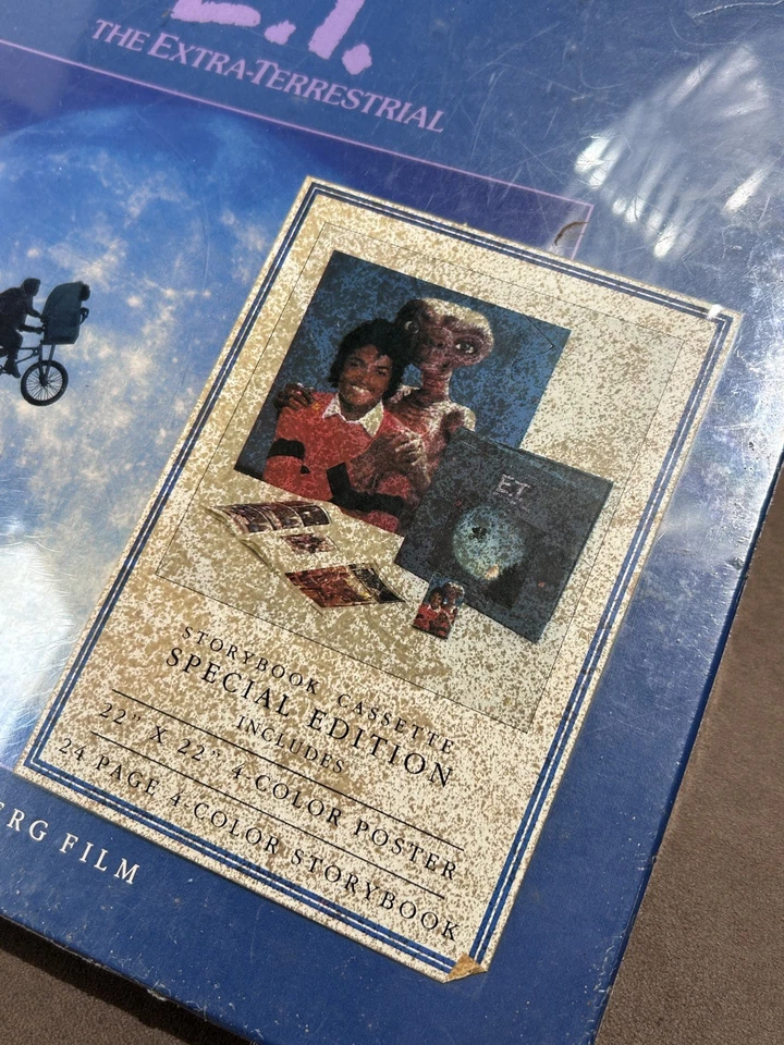 E.T. Soundtrack Vinyl LP Box Set w/ Poster, Booklet, Michael Jackson Sealed 1982 - Image 4 of 4