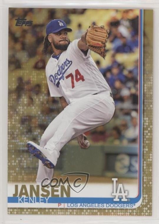 2019 Topps Gold 1628/2019 Kenley Jansen #129 0c4