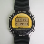 Vtg SEIKO SCUBA Diver's Watch M705-5A1A W/ new battery