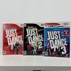 Just Dance Lot 1 2 3 Nintendo Wii